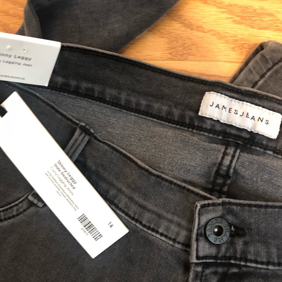 NWT James Jeans skinny Curvy Legging Jean Slate - Picture 6 of 7